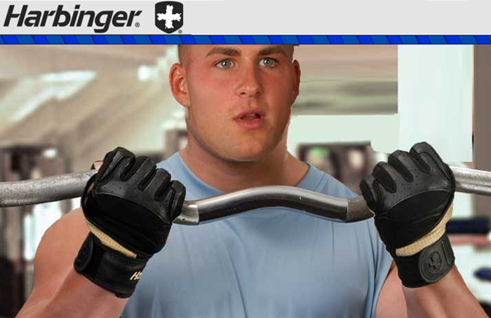 Guantes para levantamiento de pesas Pro wristwrap gloves Harbinger